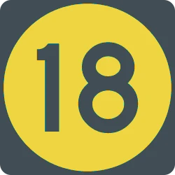 18+